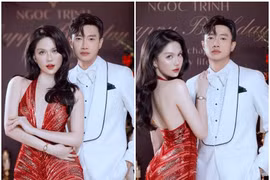 [GALLERY] Lời chúc ngọt ngào của Quốc Trường dành cho Ngọc Trinh