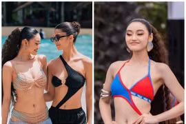 Yến Nhi cùng dàn đối thủ khoe vẻ gợi cảm với bikini