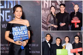 [GALLERY] Mỹ Tâm - Ngô Thanh Vân - Hà Tăng gây chú ý trên thảm đỏ phim Việt