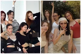 Hội 'chị em bạn dì' của Nhã Phương gắn bó từ du lịch đến tập luyện