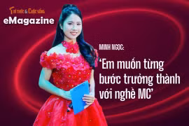 [e-Magazine] Minh Ngọc: ‘Em muốn từng bước trưởng thành với nghề MC’