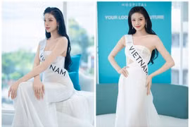Hà Tâm Như đẹp mong manh, quyến rũ ở Miss International Queen 2025