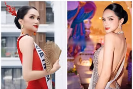 Hình ảnh Hương Giang ở Miss Universe 2025 gây chú ý