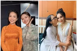 [GALLERY] Cô trò Hiền Thục - Phương Mỹ Chi giữ tình cảm bền chặt