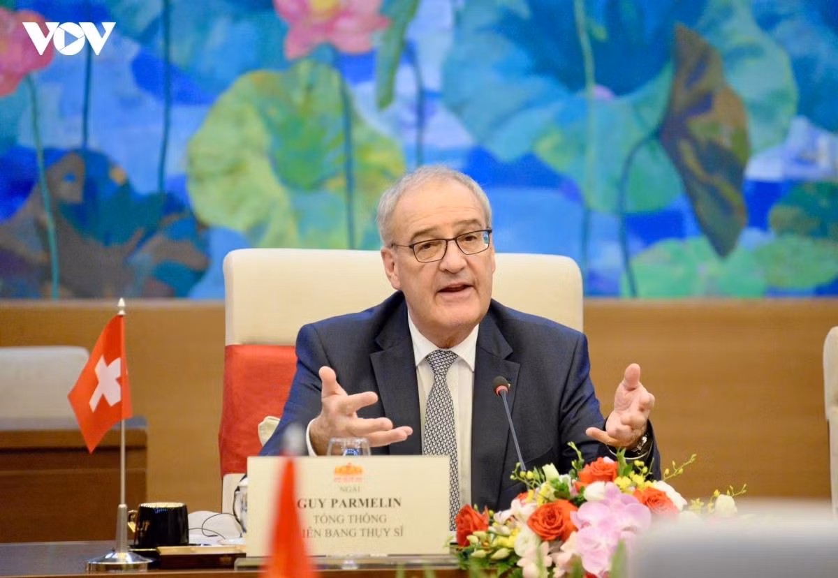 Tổng thống Thụy Sĩ Guy Parmelin