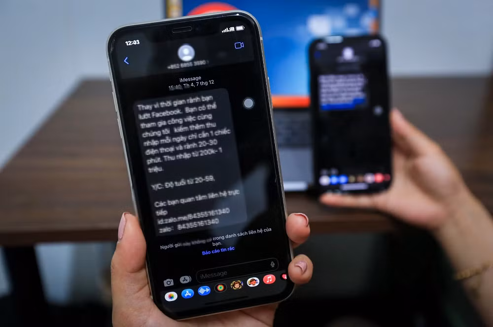 Làn sóng tin nhắn lừa đảo mới đang khiến người dùng smartphone, đặc biệt là iPhone, đối mặt nguy cơ mất tiền chỉ sau một thao tác bất cẩn khi mở hoặc quét mã trong nội dung giả mạo.