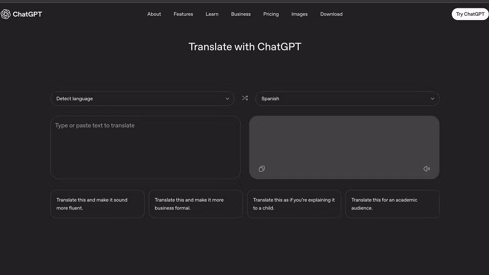 Công cụ dịch mới của OpenAI hỗ trợ hơn 50 ngôn ngữ, tập trung vào khả năng tùy chỉnh bản dịch bằng AI theo nhu cầu cá nhân.