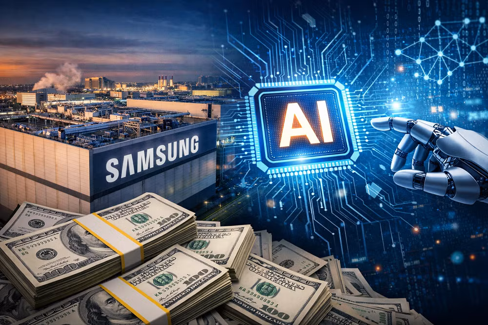 Điểm đáng chú ý là riêng lợi nhuận quý đầu năm của Samsung thậm chí đã vượt cả tổng lợi nhuận mà hãng kiếm được trong toàn bộ năm 2025, cho thấy tốc độ tăng trưởng chưa từng có của ngành bán dẫn AI.