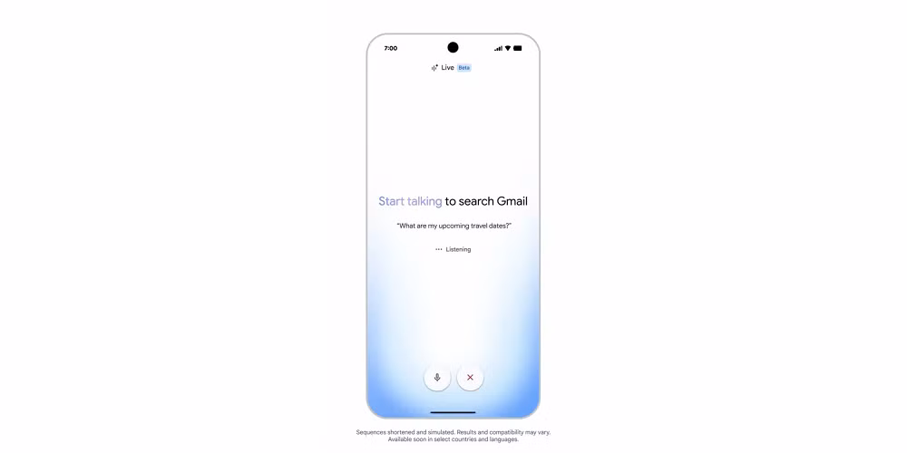 Tính năng mới được xây dựng dựa trên nền tảng Gemini, cho phép Gmail hiểu ngữ cảnh hội thoại, ghi nhớ các câu hỏi trước đó và phản hồi linh hoạt theo cách tương tự như đang trò chuyện với một trợ lý cá nhân thông minh thay vì một công cụ tìm kiếm email truyền thống.