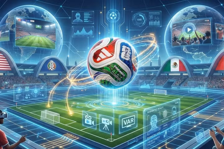 World Cup 2026 không chỉ là giải bóng đá lớn nhất hành tinh với sự góp mặt của 48 đội tuyển và 104 trận đấu diễn ra tại Mỹ, Canada và Mexico, mà còn được xem là cột mốc mở ra một kỷ nguyên mới khi công nghệ hiện diện ở hầu hết mọi khía cạnh từ vận hành, trọng tài, truyền hình cho đến trải nghiệm của người hâm mộ trên toàn thế giới.