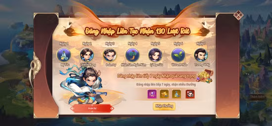 Song song với hoạt động đăng ký trước, SohaGame còn tổ chức chương trình quay số thông qua công nghệ NFC tại các màn hình quảng bá, mang đến cơ hội trúng nhiều phần quà hấp dẫn như chuyến du lịch Trung Quốc, iPhone 17 Pro Max, kiếm lưu niệm cùng hàng trăm mô hình nhân vật, móc khóa, thẻ nạp SHC và hàng chục nghìn Giftcode dành cho người tham gia.