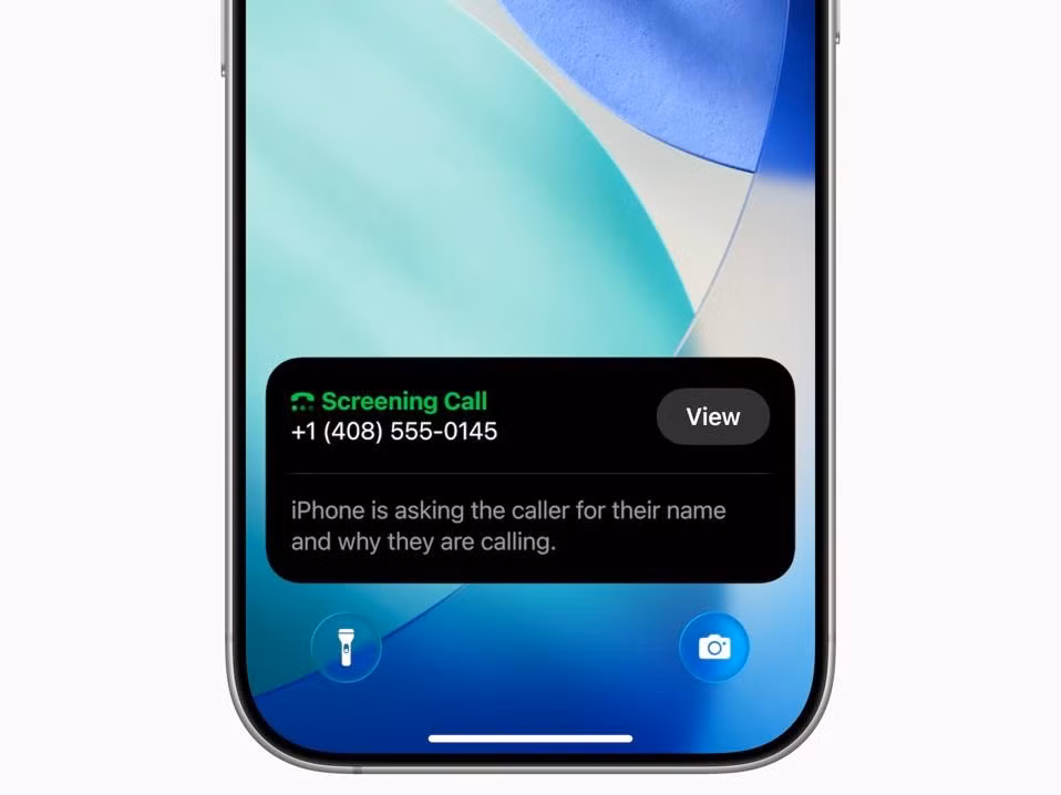 Apple kỳ vọng Call Screening có thể ngăn chặn hơn 1,1 tỷ cuộc gọi rác mỗi năm chỉ tại Anh.