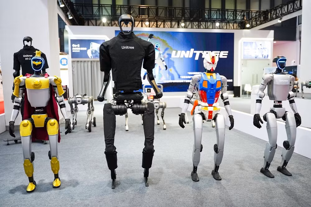 Trung Quốc đang nổi lên như cường quốc robot hình người số một thế giới với 7.705 bằng sáng chế được đăng ký chỉ trong 5 năm.