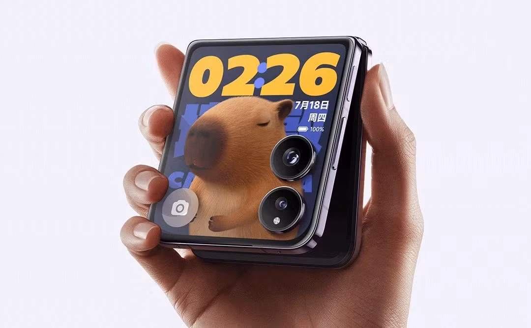 Xiaomi Mix Flip, smartphone gập đầu tiên của Xiaomi, nổi bật với màn hình phụ độc đáo, chip mạnh và thiết kế đẹp.