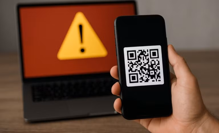 Chỉ cần quét mã, nạn nhân có thể bị dẫn đến website giả mạo, bị yêu cầu cung cấp thông tin cá nhân và tài chính.