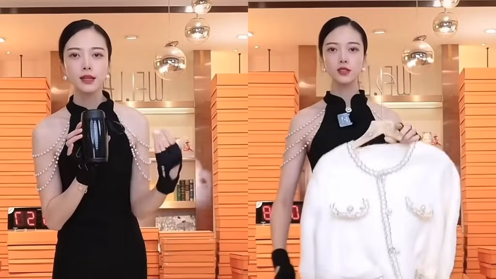 Cô được mệnh danh là "streamer 3 giây" nhờ khả năng giới thiệu và thay đổi sản phẩm với tốc độ chóng mặt.