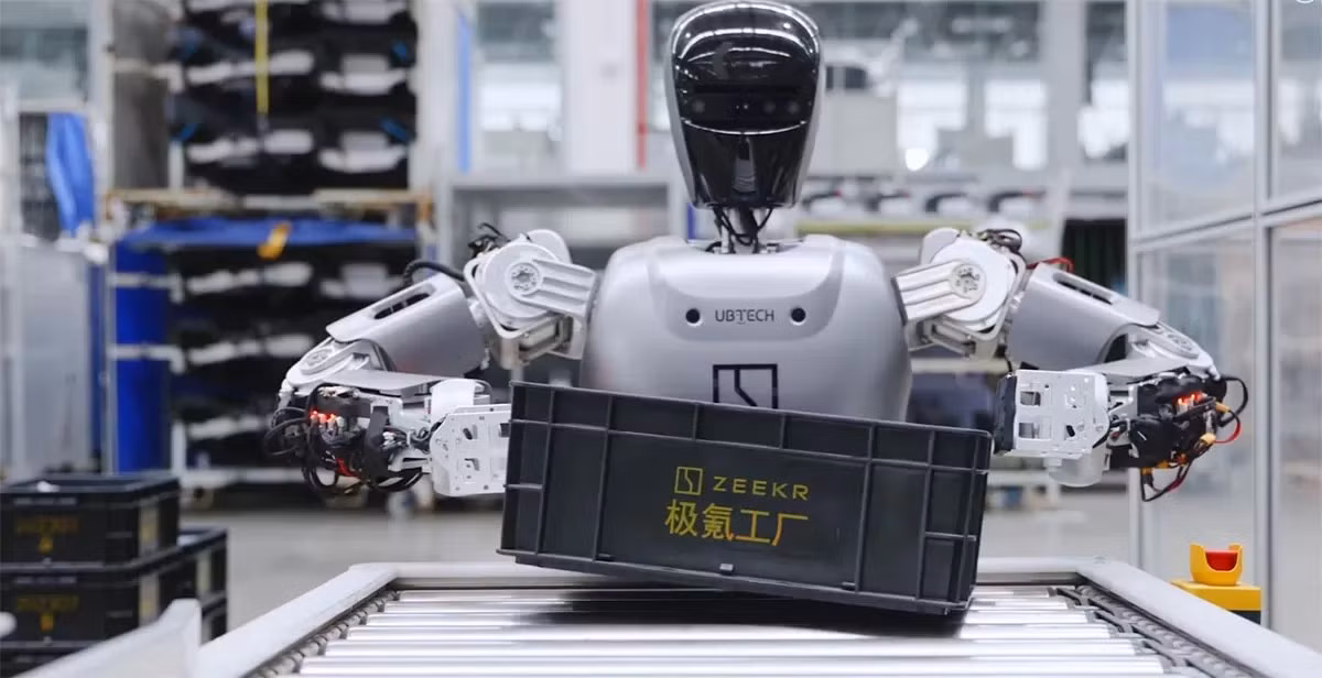 Những cánh tay robot tích hợp trí tuệ nhân tạo hiện có giá chỉ 40.000 USD, giảm mạnh so với mức 140.000 USD trước đây.