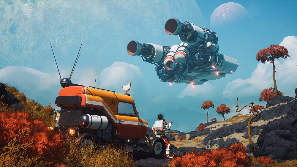 Game giữ tông màu hài hước, mang đến trải nghiệm sinh tồn sci-fi khác biệt và giàu cá tính