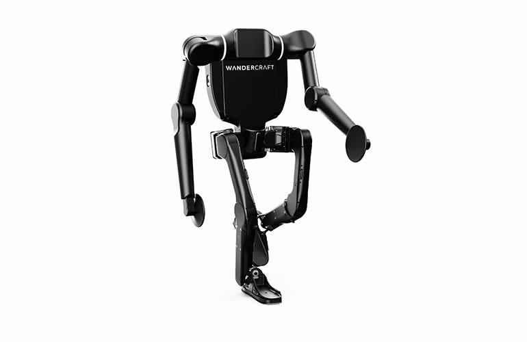 Robot hình người Calvin 40 được Wandercraft chế tạo chỉ trong 40 ngày, tận dụng công nghệ từ bộ xương ngoài. (Ảnh:The Robot Report)