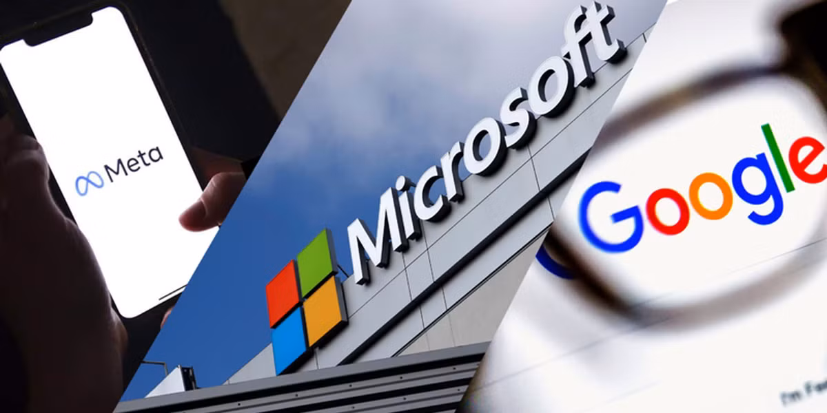 Meta, Microsoft và Google đều ghi nhận lợi nhuận lớn nhờ mạnh tay chi cho hạ tầng AI.