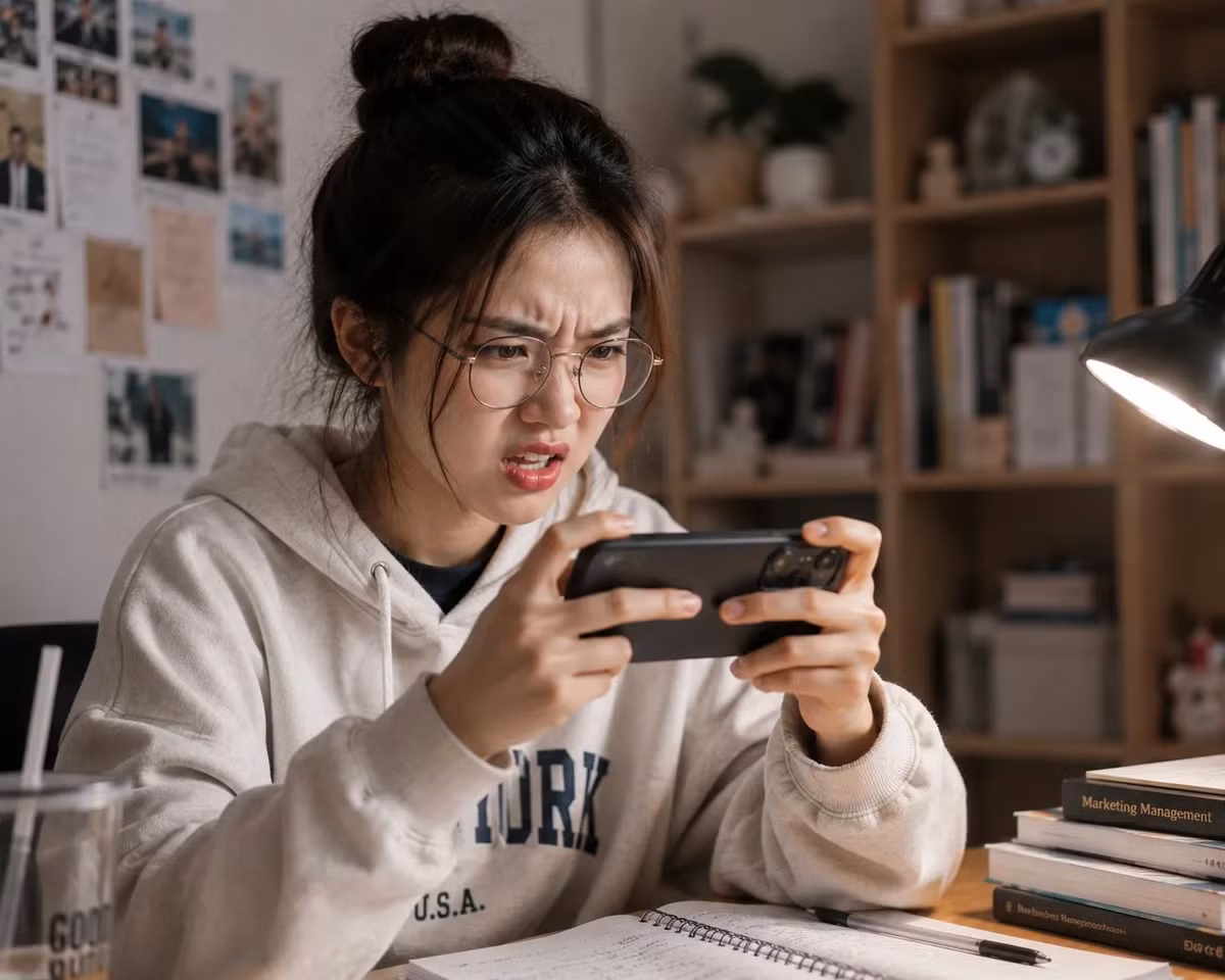 Để bảo vệ thị lực, các chuyên gia khuyến nghị người dùng nên giữ điện thoại cách mặt từ 33 đến 50 cm, tương đương chiều dài một cánh tay khi sử dụng. Khoảng cách này được xem là lý tưởng để giảm áp lực lên mắt, hạn chế việc điều tiết quá mức và giúp người dùng cảm thấy dễ chịu hơn trong quá trình sử dụng thiết bị trong thời gian dài.