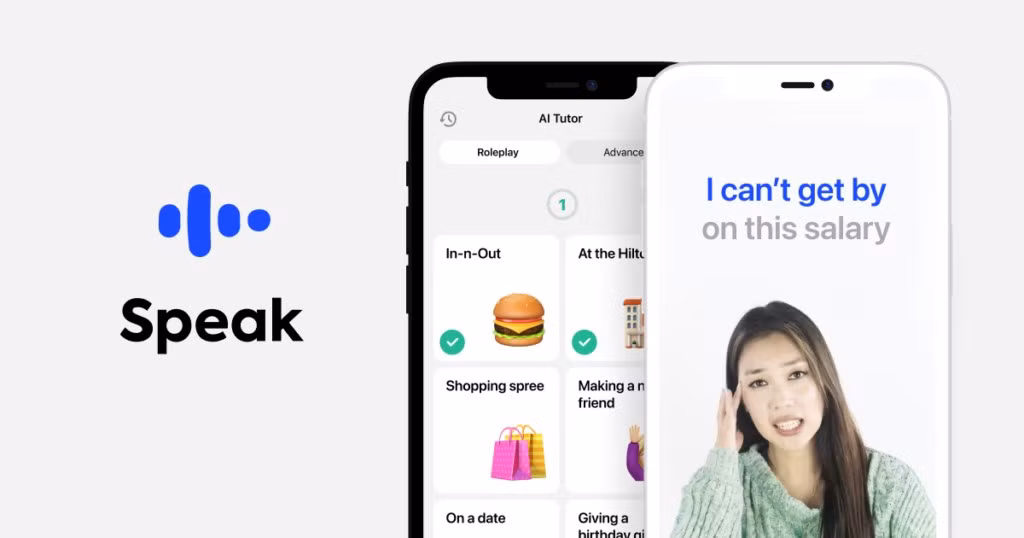 Speak sử dụng GPT-4 và API giọng nói để chấm phát âm và sửa lỗi ngay lập tức.