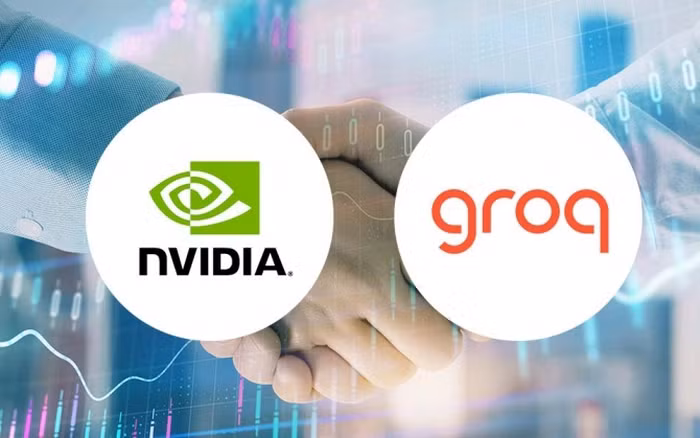 Thương vụ lớn nhất là chi 20 tỷ USD để chiêu mộ đội ngũ Groq, giúp Nvidia sở hữu công nghệ chip tối ưu tốc độ phản hồi AI.