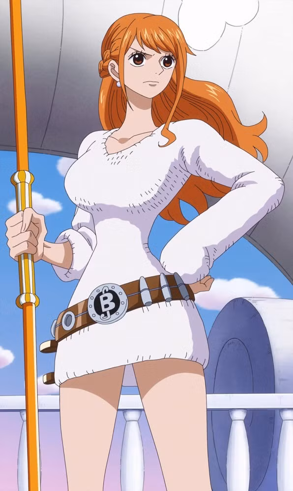 Nami luôn là một trong những nhân vật nữ quyến rũ và nổi bật nhất One Piece.
