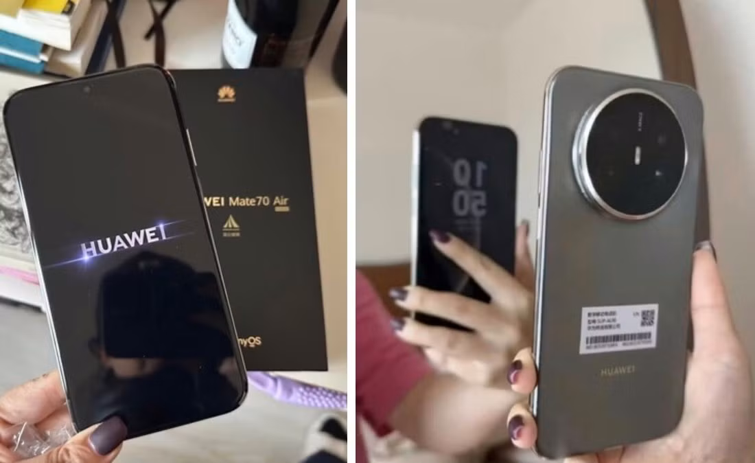 Huawei chuẩn bị tung ra Mate 70 Air, mẫu điện thoại siêu mỏng mới nhắm vào phân khúc "Air".