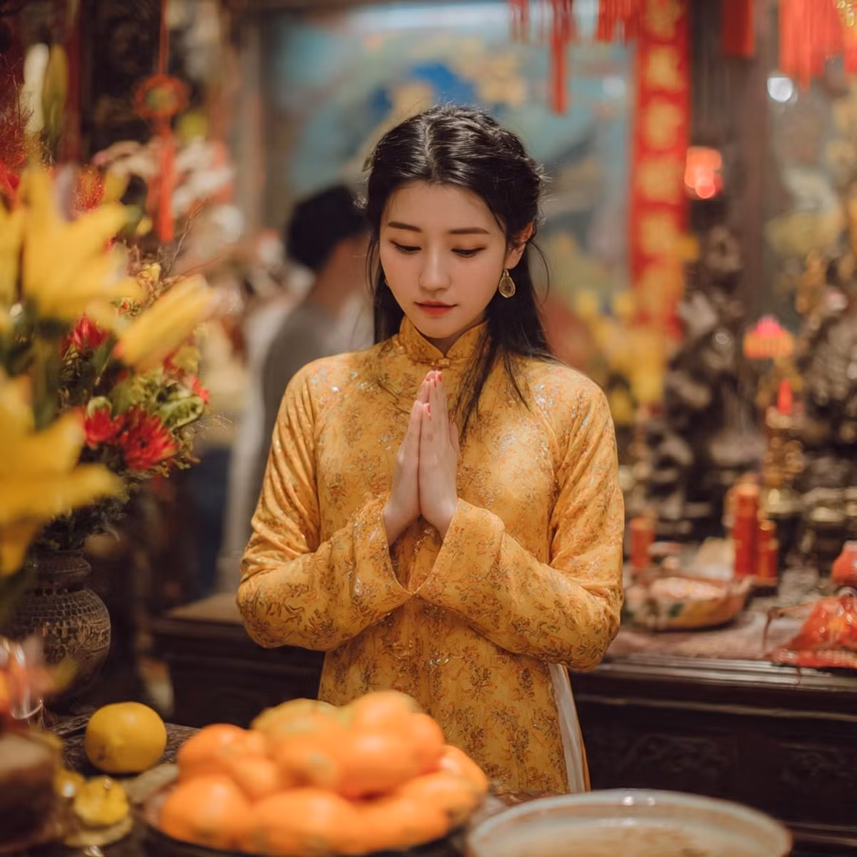 Văn khấn tạ Thần Tài cuối năm Ất Tỵ 2026