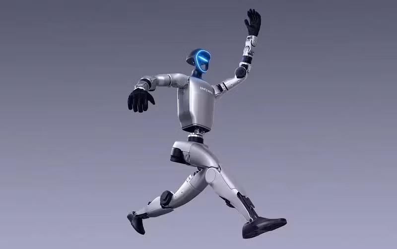 Mẫu Unitree G1 thậm chí đã trở thành robot hình người phổ biến nhất thế giới, gây ấn tượng với khả năng chơi bóng rổ và đấm bốc.