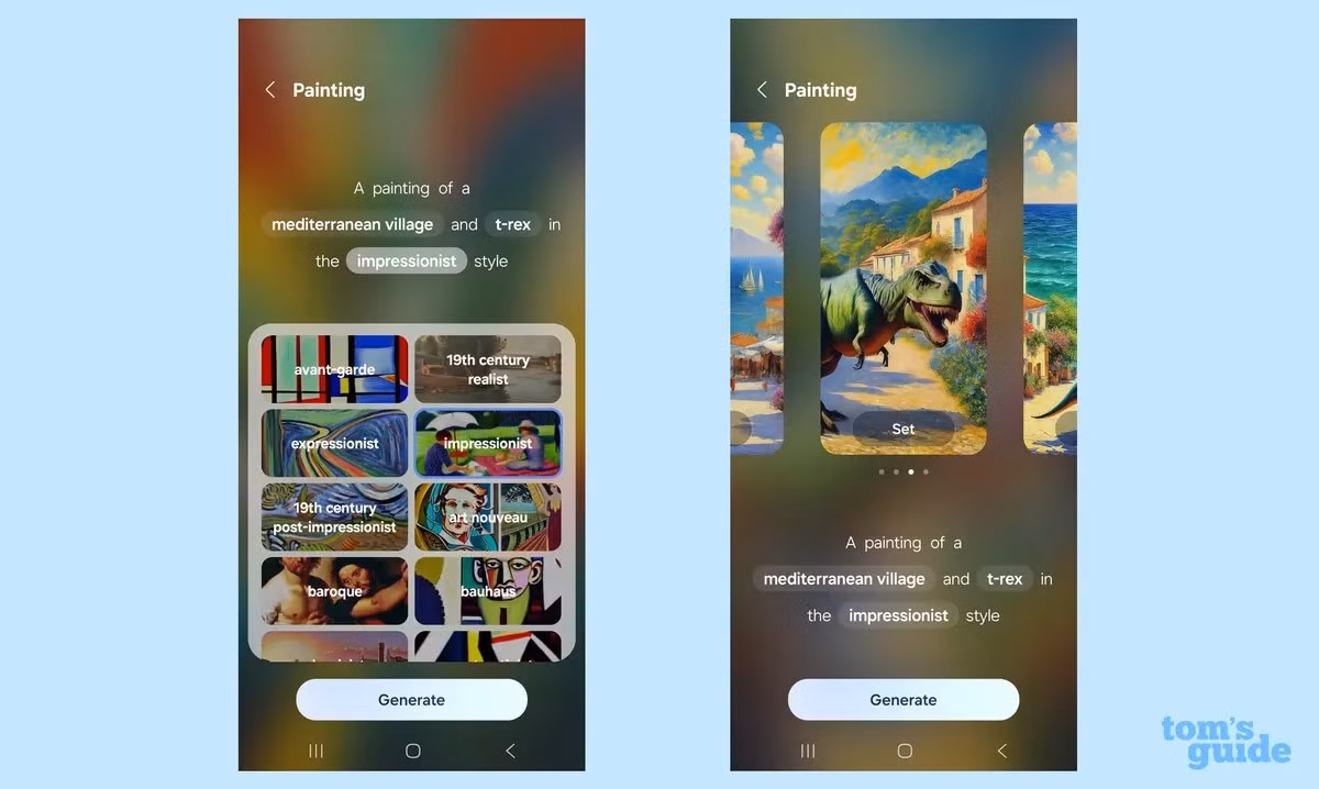 Các tính năng AI như Gemini của Google cho phép tạo nội dung, tóm tắt, hỗ trợ sáng tạo nhanh chóng hơn Apple Intelligence.(Ảnh: Tom's guide)