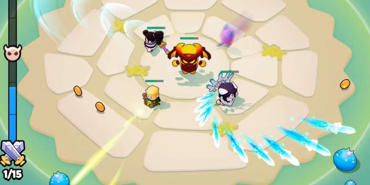 Game thuộc thể loại phòng thủ tháp hình tròn, nơi kẻ địch tấn công từ mọi hướng, buộc người chơi luôn phải xoay chuyển chiến lược.