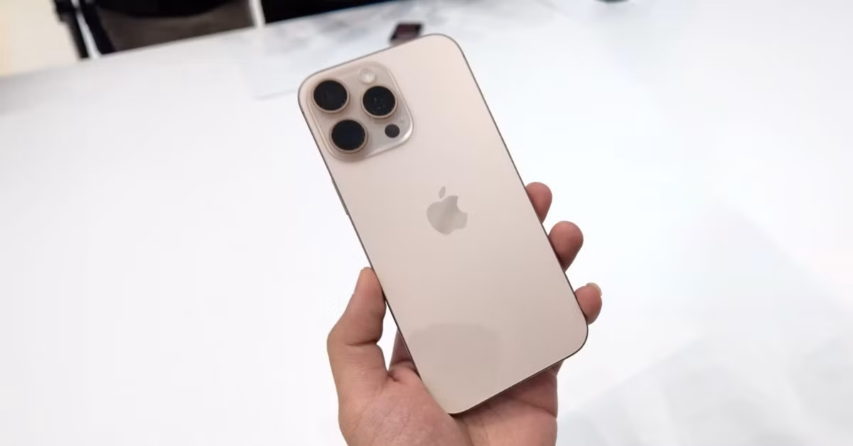 Chip A18 Pro và pin dung lượng lớn giúp thiết bị xử lý mượt mà mọi tác vụ nặng, phù hợp cho người sáng tạo nội dung.
