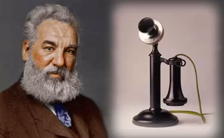 Sự ra đời của điện thoại vào năm 1876 bởi Alexander Graham Bell tiếp tục thay đổi hoàn toàn cách con người giao tiếp khi lần đầu tiên mọi người có thể trò chuyện trực tiếp từ khoảng cách xa mà không cần kỹ thuật viên mã hóa hay giải mã tín hiệu như điện báo trước đó.