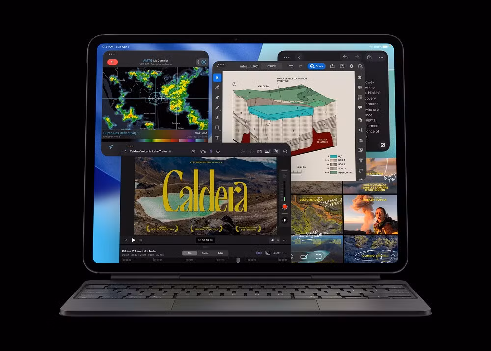 Apple chính thức ra mắt iPad Pro M5, đánh dấu bước nhảy vọt về sức mạnh và trí tuệ nhân tạo.