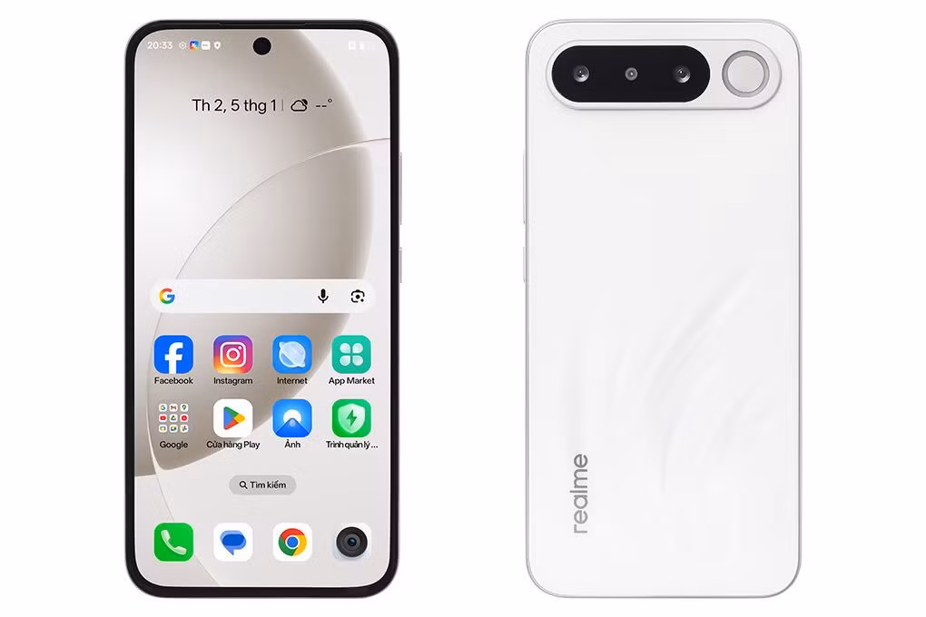 2. realme 16 5G là lựa chọn cân bằng dành cho người dùng muốn sở hữu một chiếc điện thoại có thể vừa chơi game, vừa đáp ứng tốt nhu cầu sử dụng hằng ngày nhờ viên pin Titan 7.000mAh kết hợp sạc nhanh 60W, đủ khả năng phục vụ nhiều giờ giải trí liên tục mà vẫn rút ngắn đáng kể thời gian nạp năng lượng.