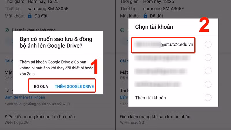 Mỗi bản sao lưu đều được mã hóa bằng mật khẩu riêng và sẽ không thể khôi phục nếu người dùng quên mật khẩu này.