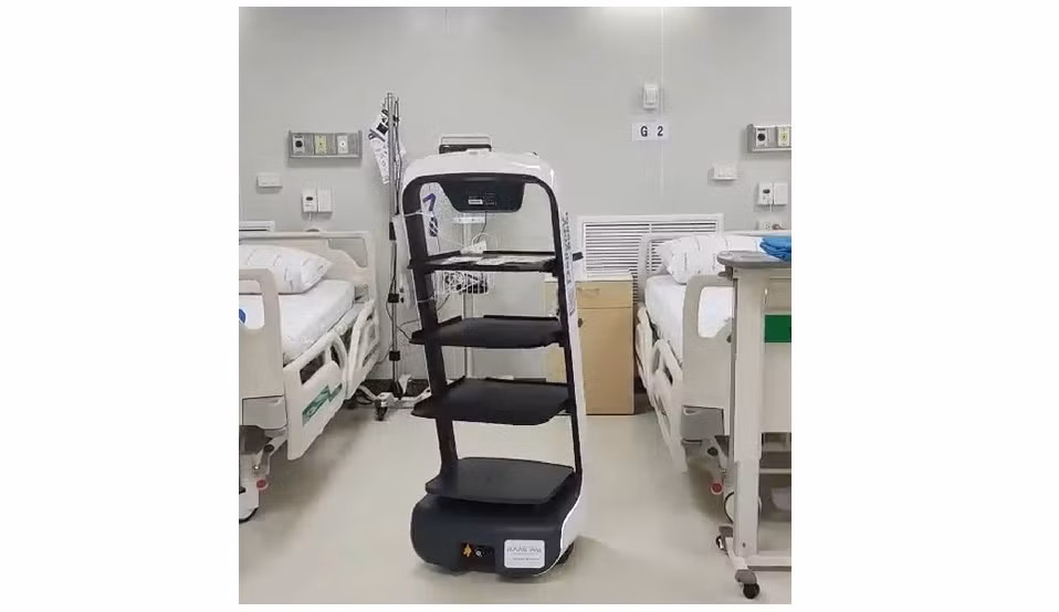 Bước ngoặt lớn đến trong đại dịch Covid-19 khi hàng trăm robot Pudu được triển khai tại bệnh viện, mở ra làn sóng đơn hàng toàn cầu.