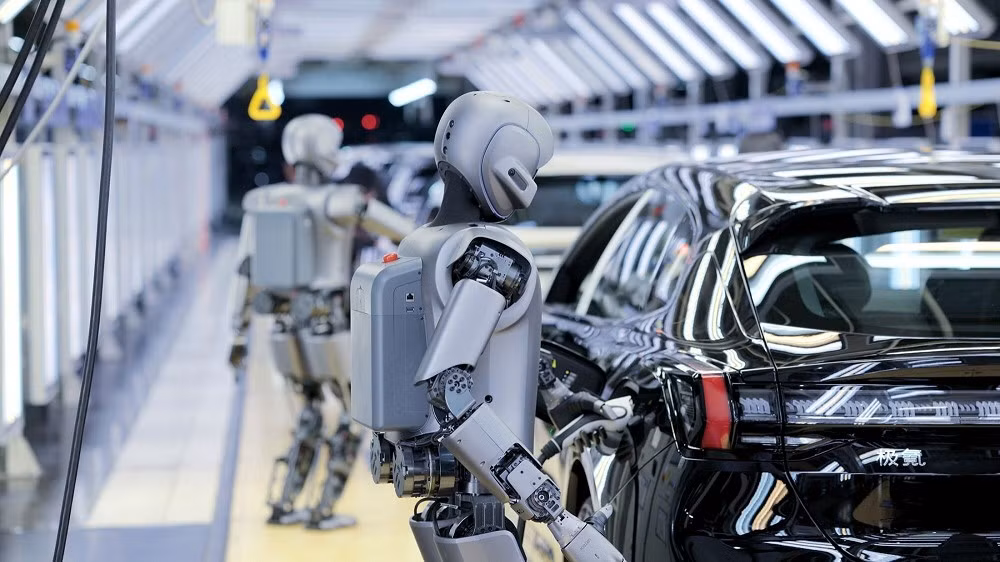Lợi thế tốc độ sản xuất giúp Trung Quốc dẫn trước trong cuộc đua robot toàn cầu.