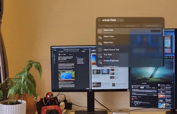 Trên macOS 26, Spotlight được nâng cấp thành công cụ điều hướng và hành động trực tiếp.