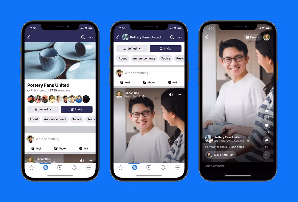 Bên cạnh đó, việc quay video theo tỷ lệ dọc phù hợp với điện thoại di động, đồng thời tận dụng các tính năng như chia sẻ Reels lên Stories, đăng chéo giữa Facebook và Instagram hoặc dùng Meta AI dịch tự động cũng có thể giúp nội dung tiếp cận thêm nhiều người dùng mới.
