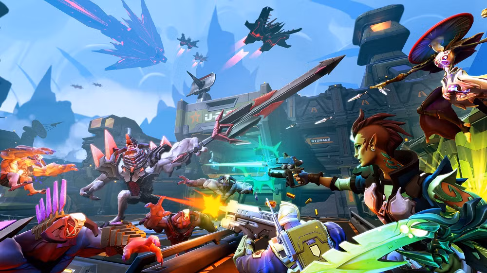 Trong khi đó, Battleborn từng được xem là “ngôi sao tương lai” của dòng game hero shooter nhờ phong cách hoạt hình bắt mắt cùng hệ thống nhân vật đa dạng, nhưng số phận của trò chơi lại thay đổi hoàn toàn khi phải cạnh tranh trực tiếp với cơn sốt Overwatch từ Blizzard Entertainment.
