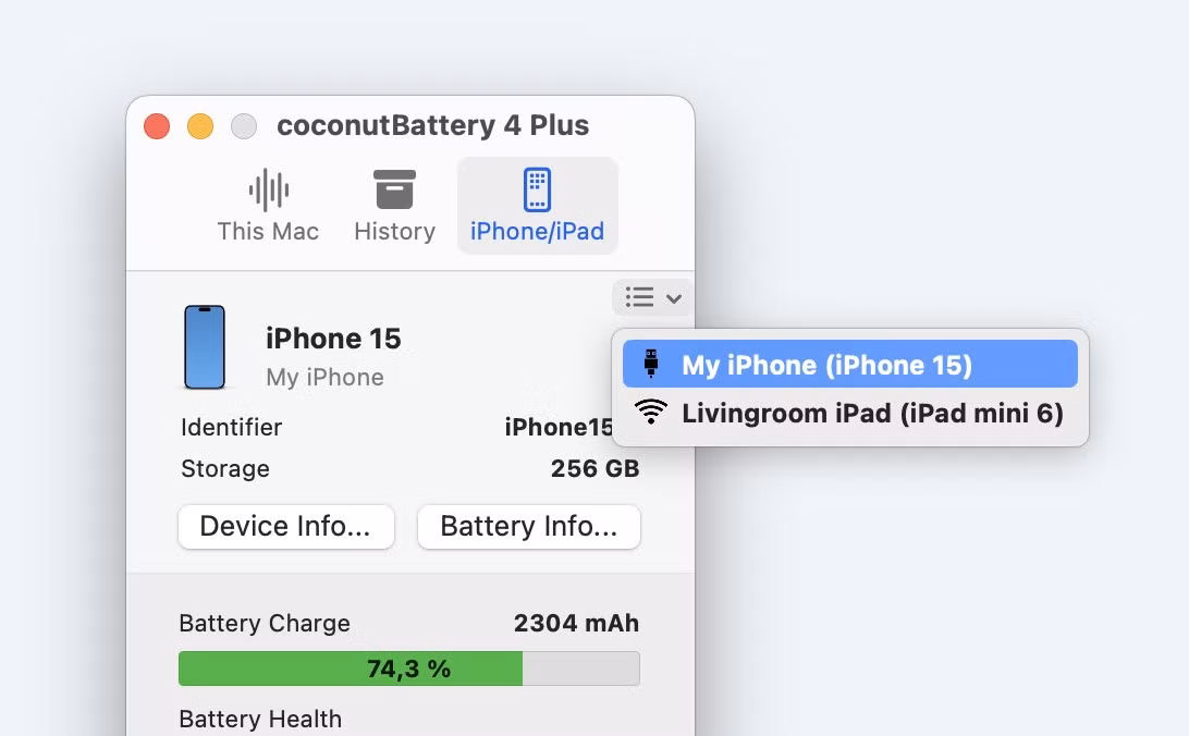 Apple có cung cấp công cụ kiểm tra linh kiện và lịch sử sửa chữa trong phần Cài đặt.