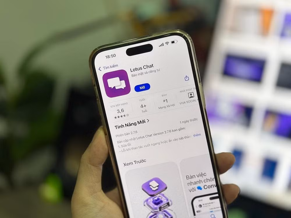 Lotus Chat được định vị là nền tảng hội tụ các tính năng nhắn tin quen thuộc nhưng bổ sung nhiều cơ chế bảo mật mà không phải ứng dụng nào cũng có.