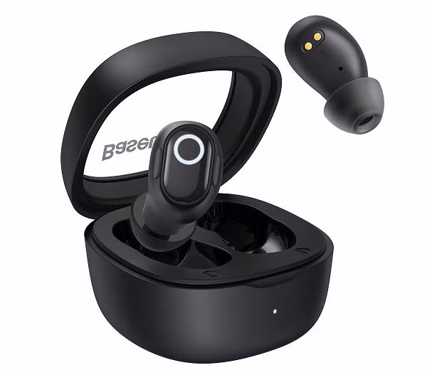 3. Tai nghe Baseus WM02 sử dụng Bluetooth 5.3, thiết kế nhét tai, giảm tiếng ồn, pin tới 25 giờ, hộp sạc nhỏ gọn dễ mang theo.