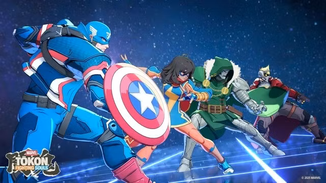 2. Marvel Tokon Fighting Souls do Arc System Works phát triển mang phong cách anime độc đáo và tạo hình mới lạ cho các siêu anh hùng.