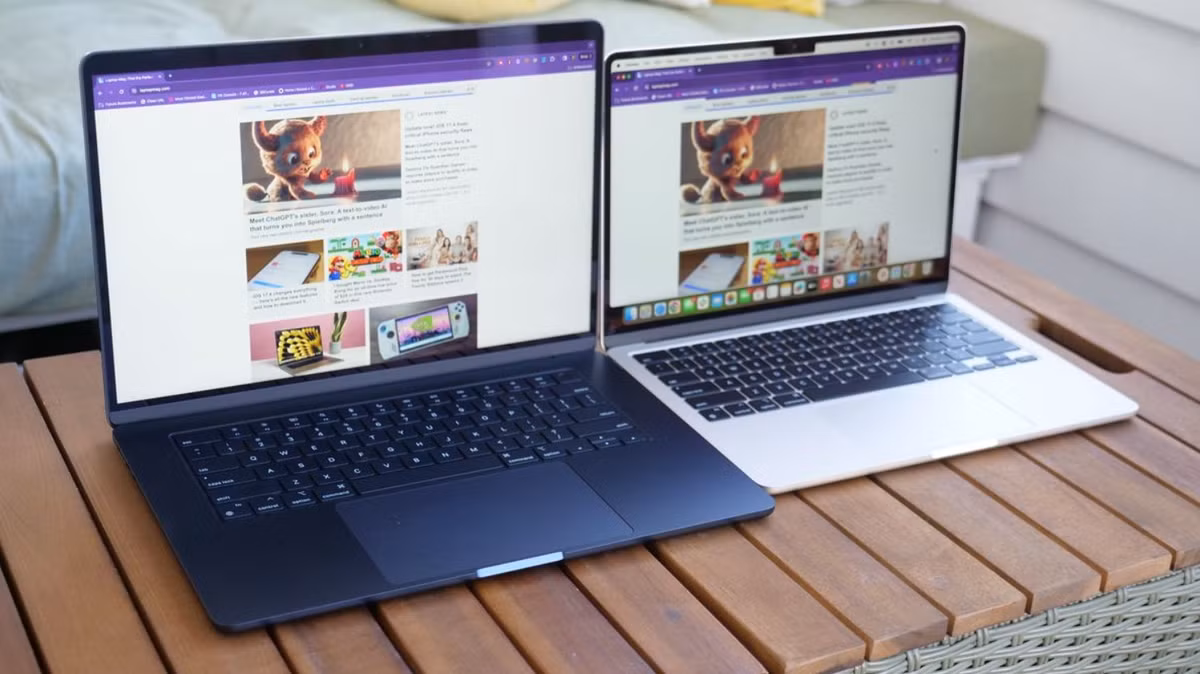 Kích thước màn hình từ 11 đến 18 inch ảnh hưởng lớn đến trải nghiệm và khả năng di động.