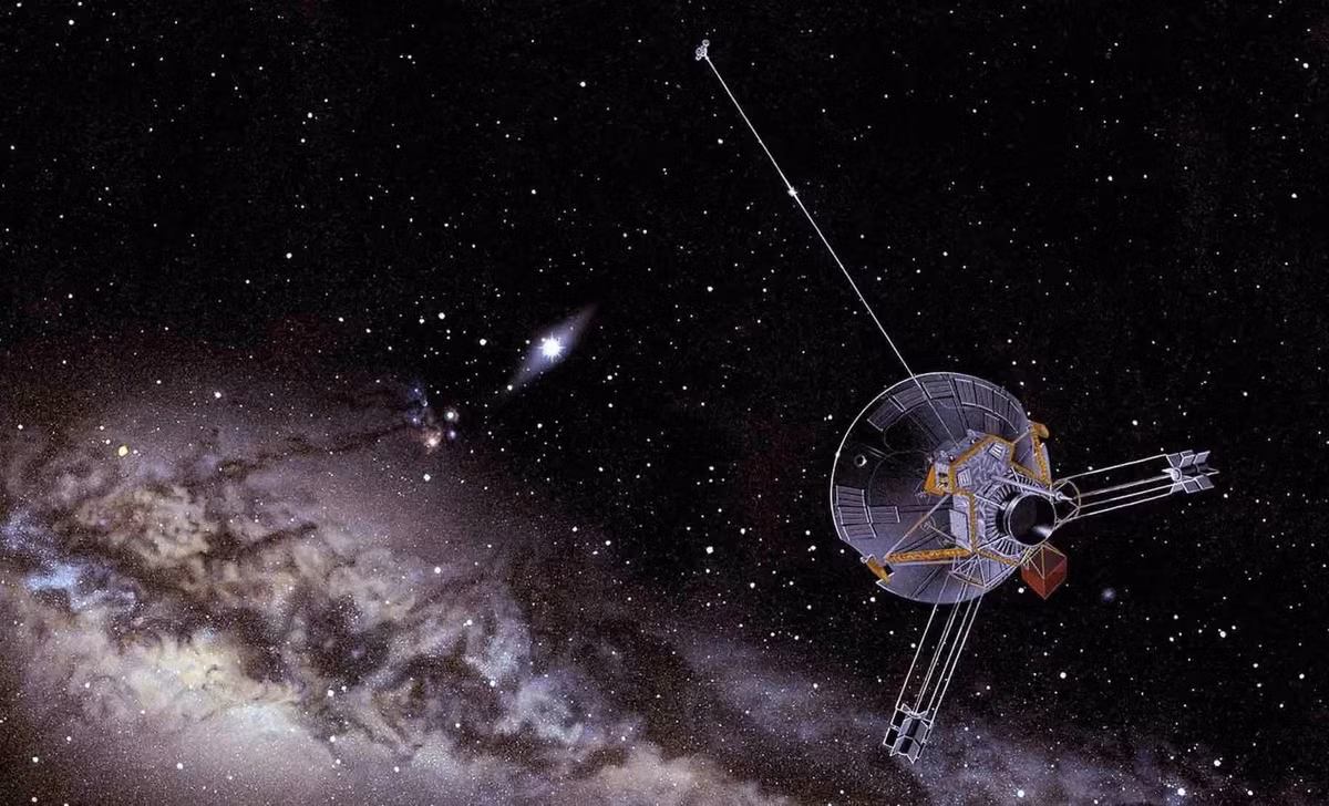 Voyager 1 tiếp tục hành trình xuyên không gian liên sao, giữ vững danh hiệu “con tàu xa nhất của nhân loại”. (Ảnh: ITC)
