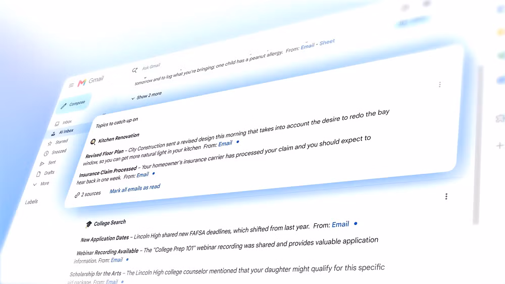 Theo kế hoạch, Gmail Live sẽ được phát hành vào cuối mùa hè năm nay và ban đầu chỉ dành cho người dùng đăng ký gói Google AI Ultra, còn các tính năng AI Inbox trước đó sẽ mở rộng sang cả Google AI Pro và Plus nhằm giúp nhiều người dùng tiếp cận trải nghiệm quản lý email bằng trí tuệ nhân tạo dễ dàng hơn.